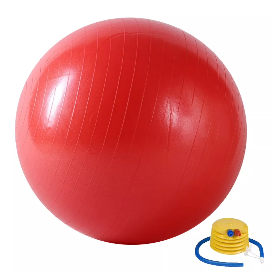 Yoga Balance Ball Fitness Shaping Sitting Ball (Red)