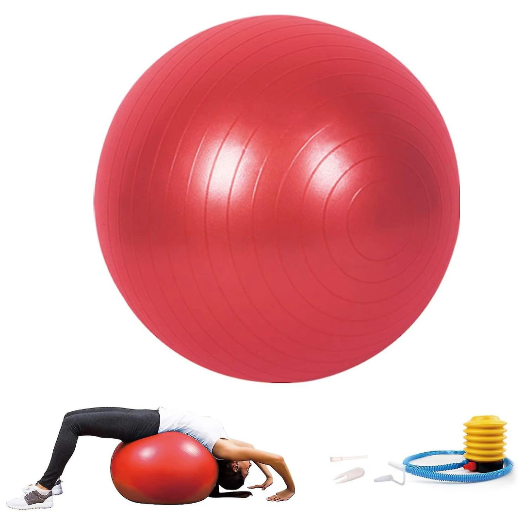 Yoga Balance Ball Fitness Shaping Sitting Ball (Red)