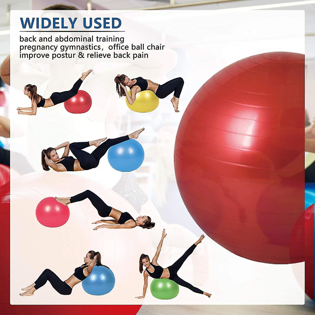 Yoga Balance Ball Gym Fitness Shaping Sitting Ball 75cm (Red)
