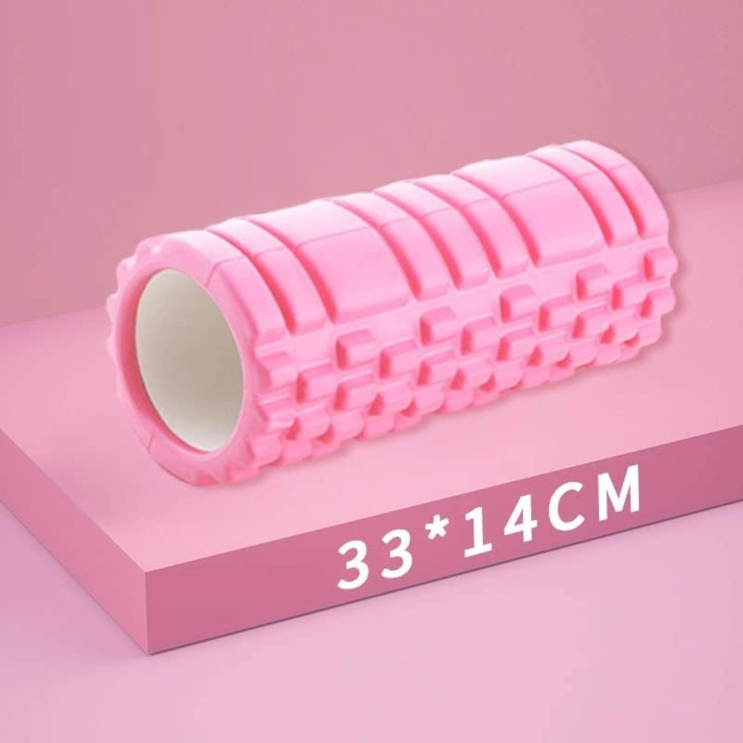 Yoga Foam Roller Physio Back Training Exercise Massage (Pink)