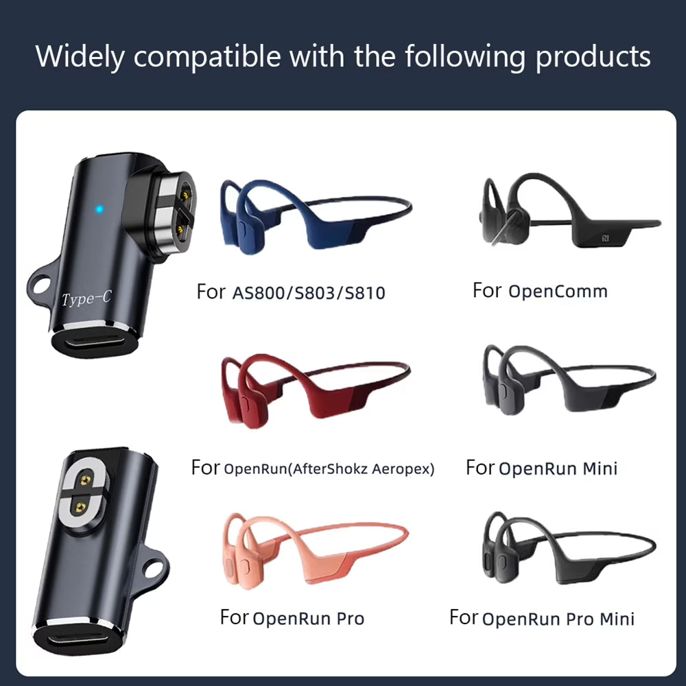 Lightning Charger Adapter for Shokz Charging Adapter
