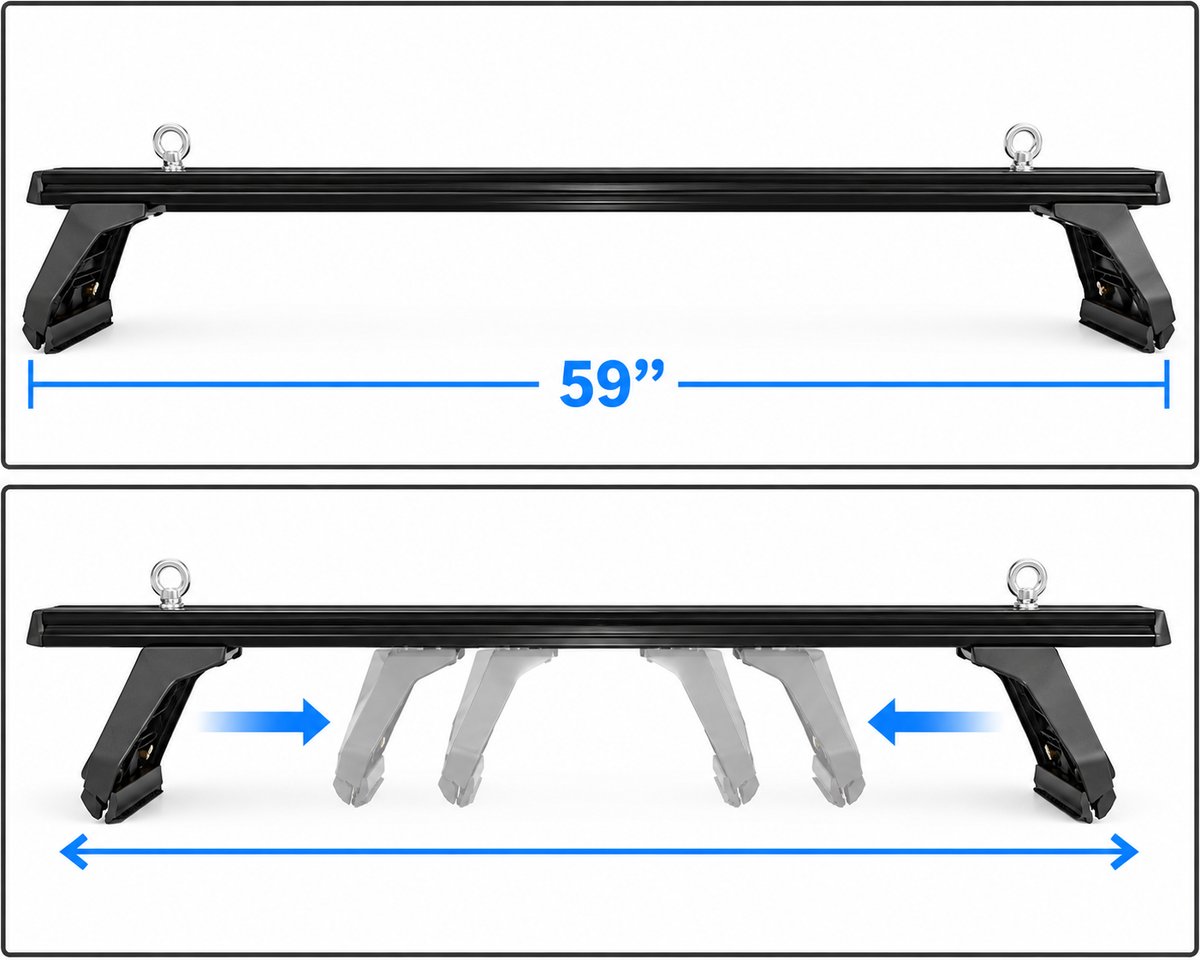 Car Roof Racks Cross Bar Roof Rack for Gutter Mount