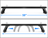 Car Roof Racks Cross Bar Roof Rack for Gutter Mount