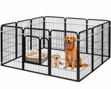 Dog Playpen Pet Playpen Fence 12 Panels