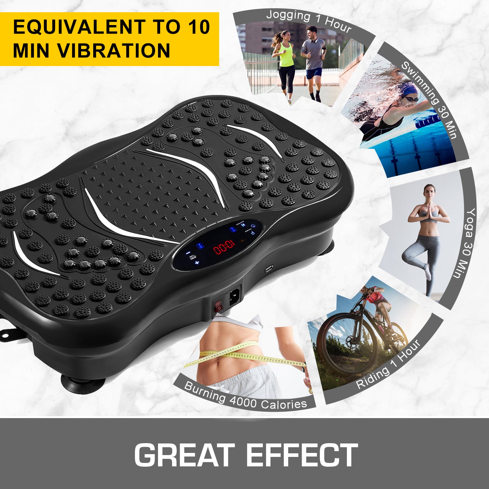 Vibration Platform Plate Home Exercise Machines