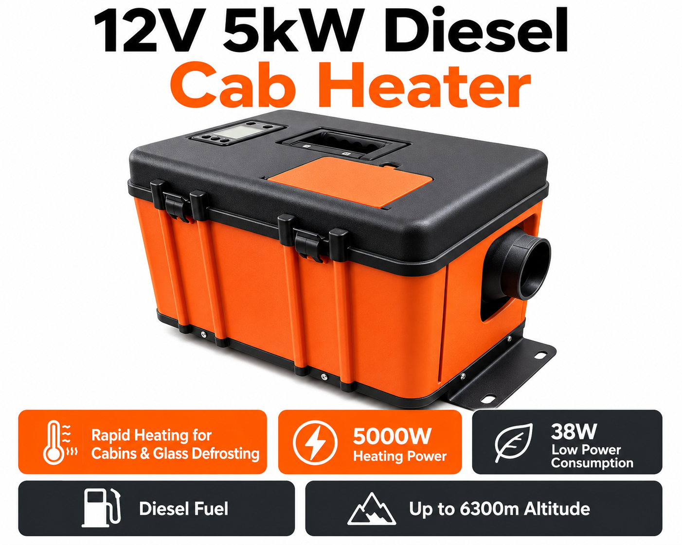 Diesel Air Heater With Controller