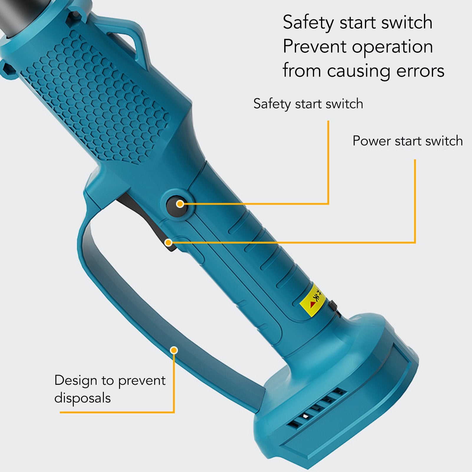 Mini Chain saw Cordless Power Chain Saws 6" with Extension Pole & Battery System
