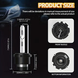 D2S Xenon HID Car Headlight Bulbs 6000k Pair D2R D2C