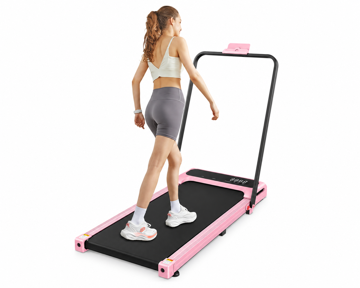 Foldable Walking Pad Treadmill Compact Flat