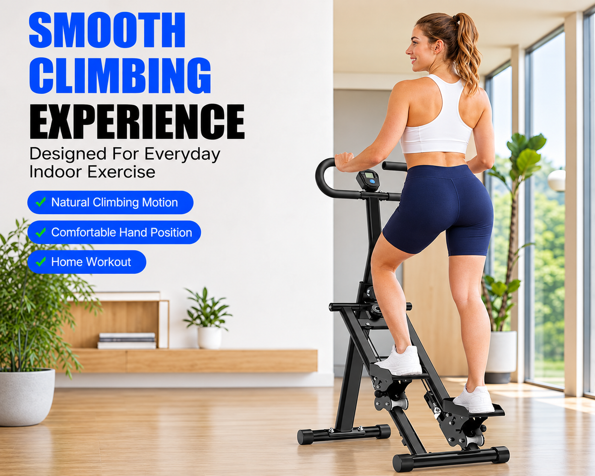 Foldable Stair Stepper for Exercise at Home Fitness Steppers