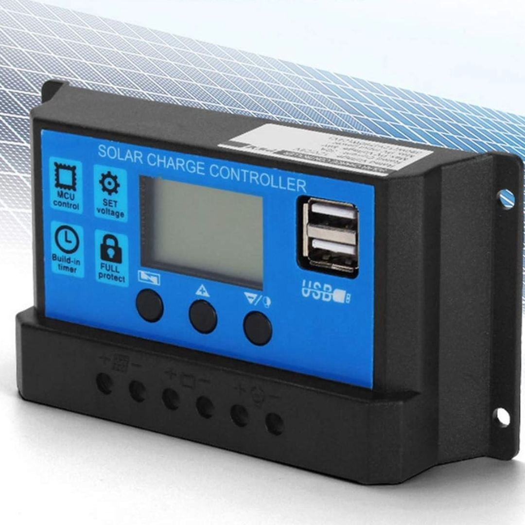 30A Solar Panel Regulator Charge Controller & Timer