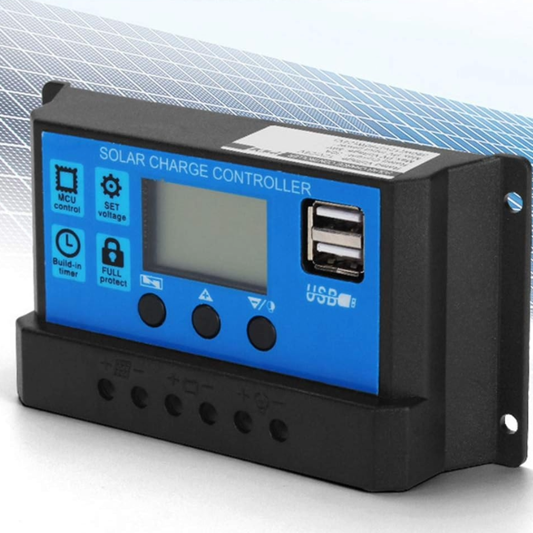 100A Solar Panel Regulator Charge Controller & Timer