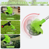Cordless Electric Grass String Trimmer Lawn Cutter Brush Mower Whipper Snipper