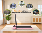Foldable Walking Pad Treadmill Compact Flat