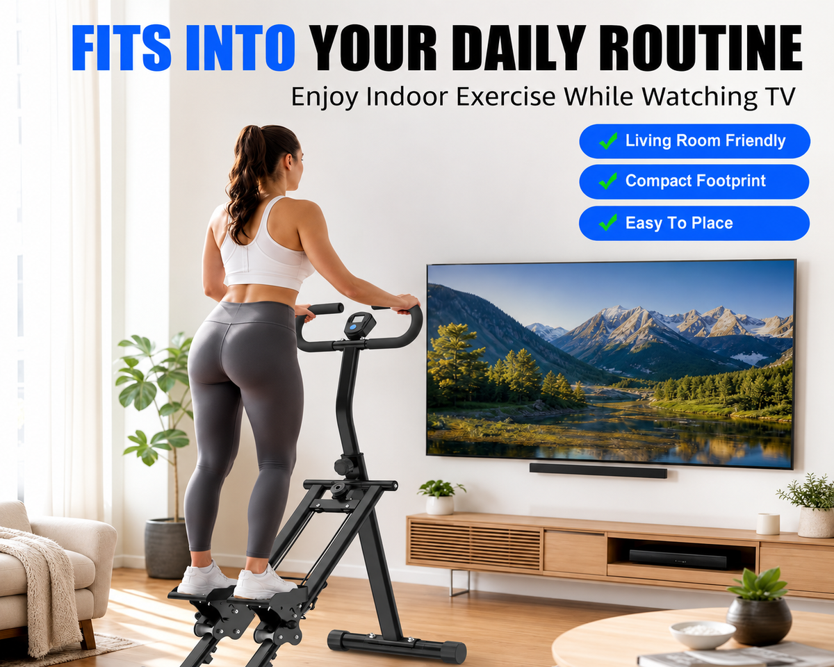 Foldable Stair Stepper for Exercise at Home Fitness Steppers