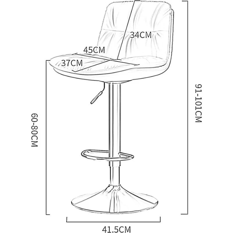 Bar Stools Kitchen Bar Stool Barstools Swivel Gas Lift Counter Chairs