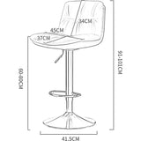 Bar Stools Kitchen Bar Stool Barstools Swivel Gas Lift Counter Chairs