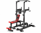 Weight Bench Chin Up Pull Up Station Power Tower
