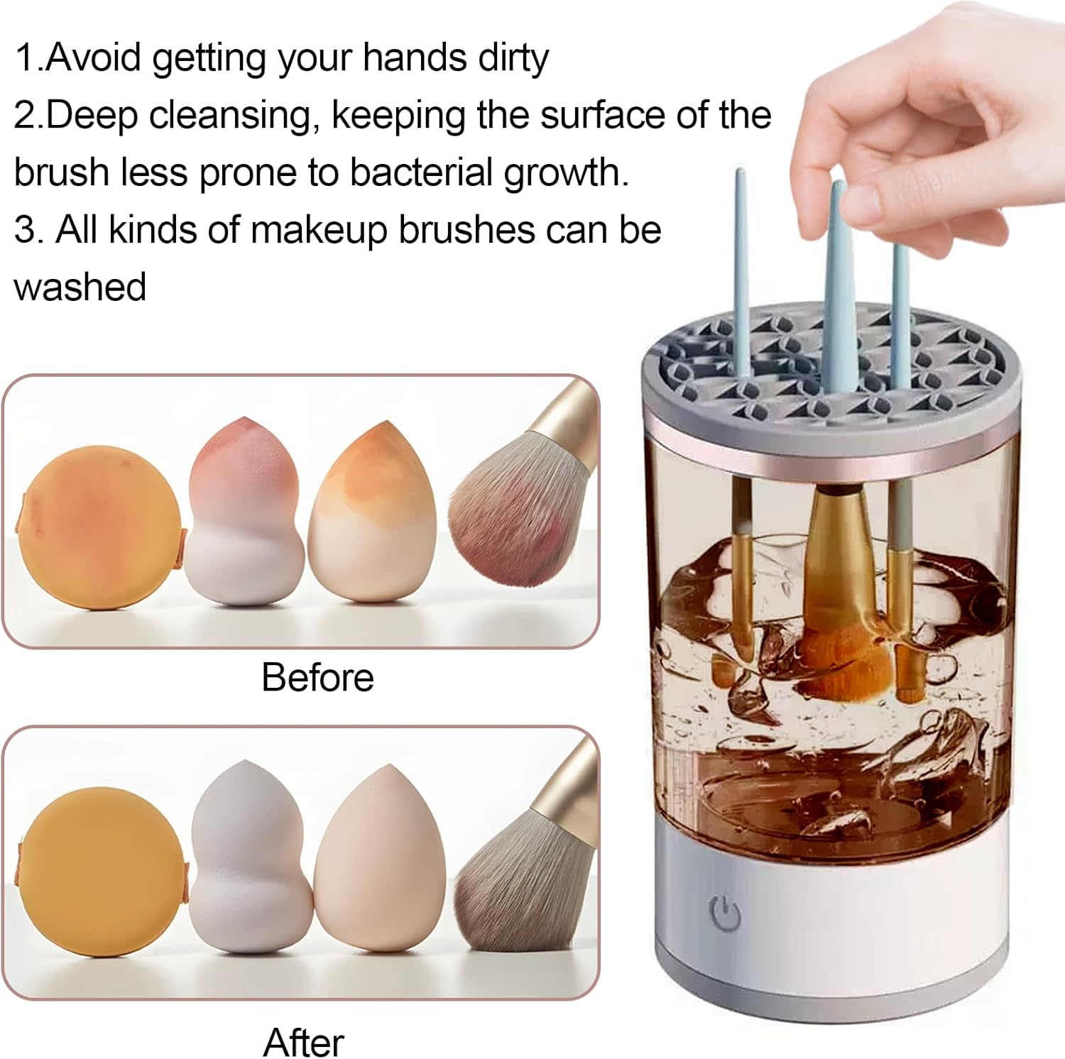 Electric Makeup Brush Cleaner