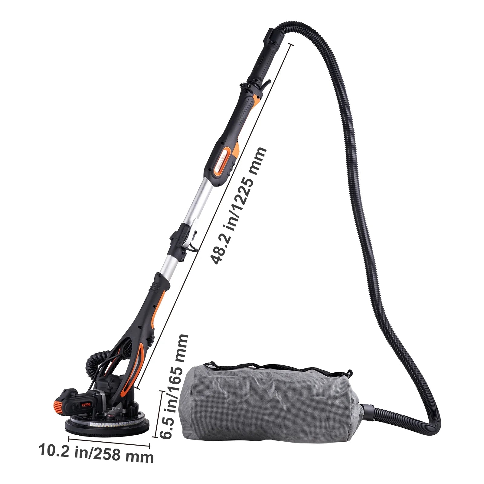 Electric Dry wall Sander 225MM Wall Grinding Machine