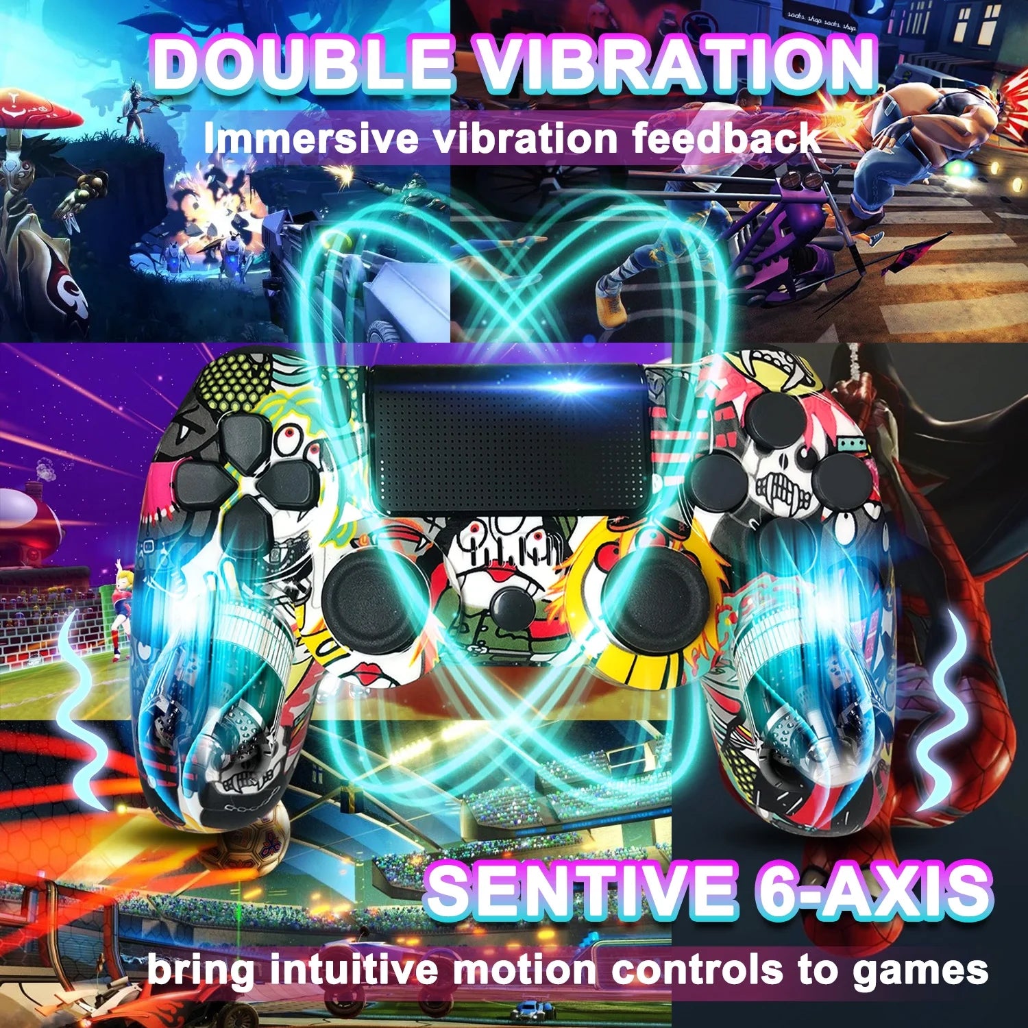 Wireless PS4 Controller