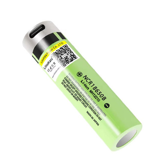 18650 Rechargeable Battery USB C
