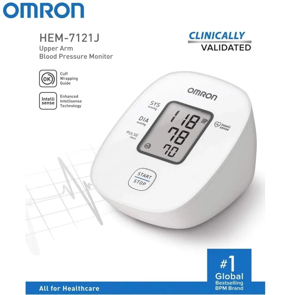 Omron HEM 7121J Blood Pressure Monitor