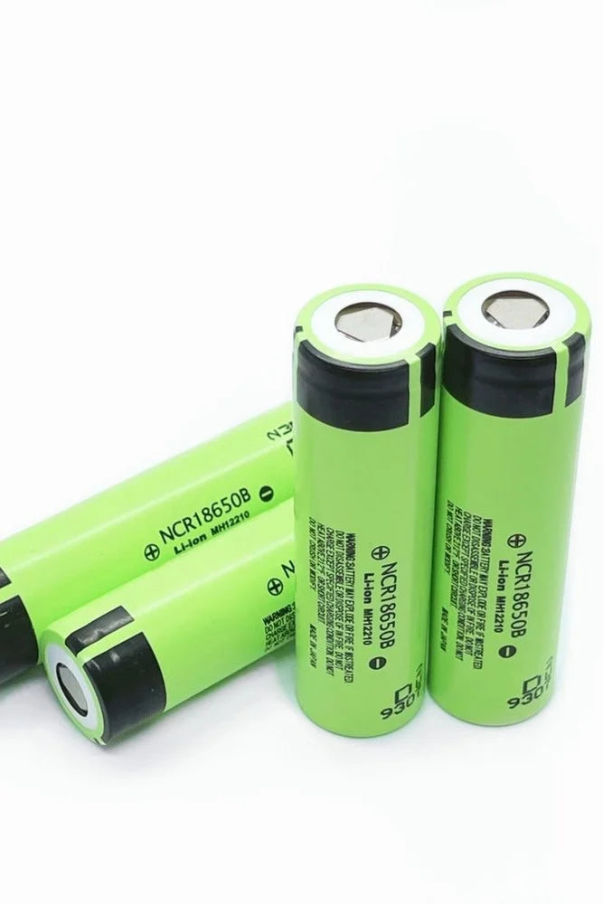 18650 Rechargeable Battery Flat Top 8PCS
