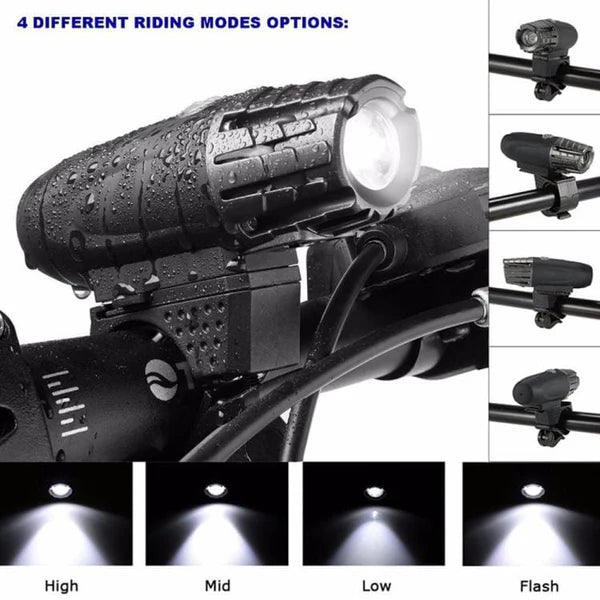 Rechargeable USB Bike Light