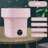 8L Foldable Washing Machine Mini Underwear Laundry Machine