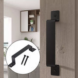 Barn Door Handle Black
