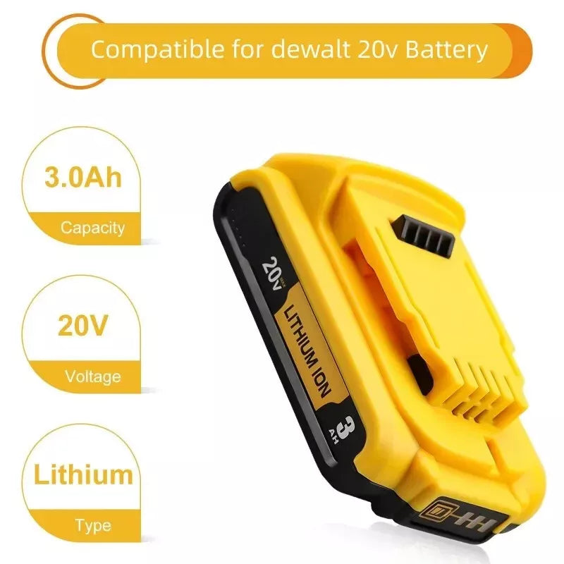 DeWalt 18V 3000mAh Replacement Battery