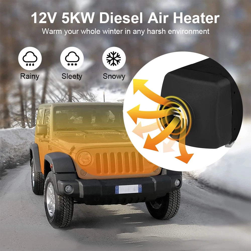 Diesel Air Heater with controller
