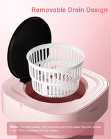 8L Foldable Washing Machine Mini Underwear Laundry Machine