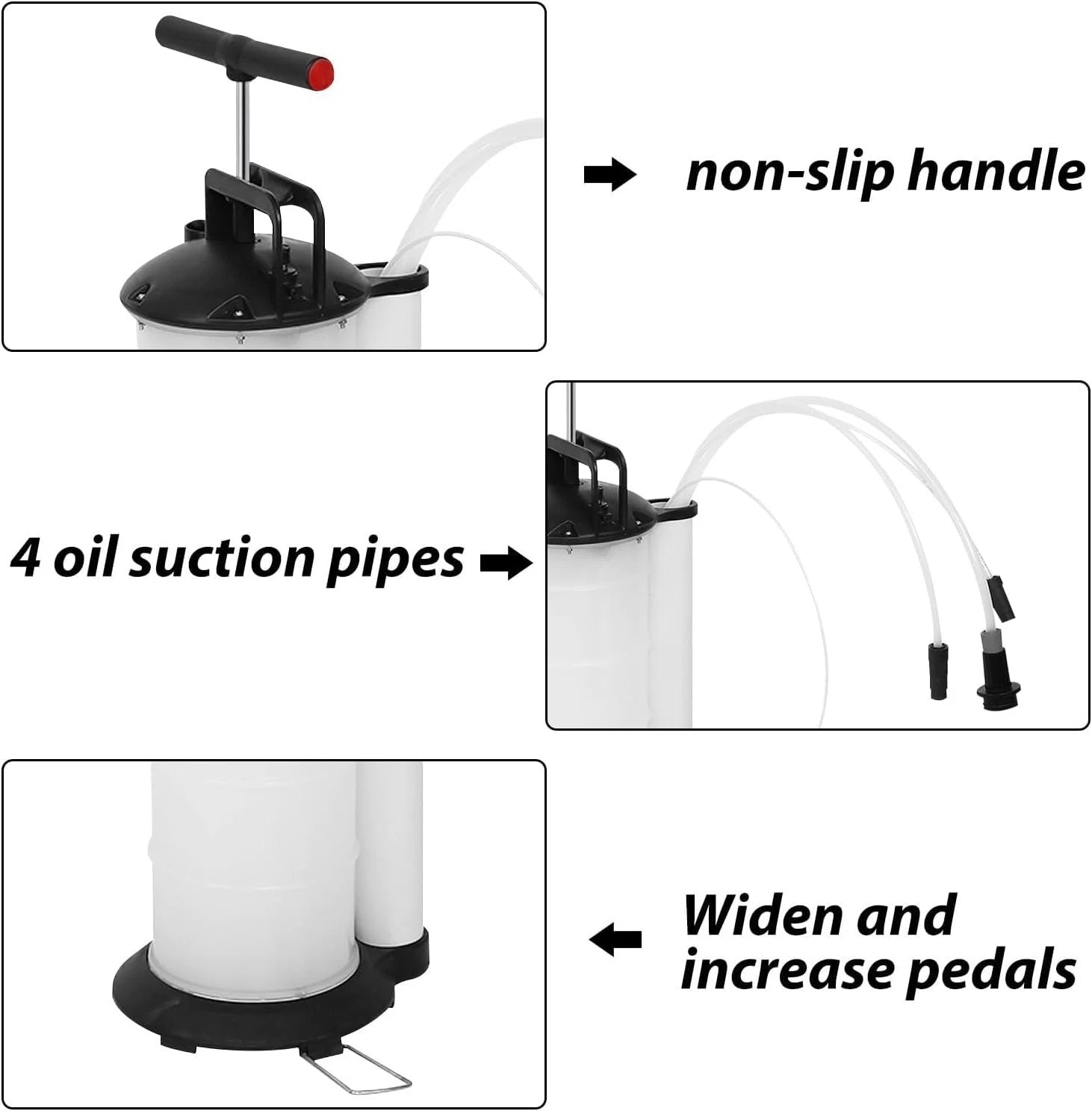 7L Manual Waste Oil Fluid Extractor Pump Oil & Fluid Change Tool