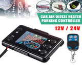 Diesel Air Heater system Monitor LCD Switch With Remote