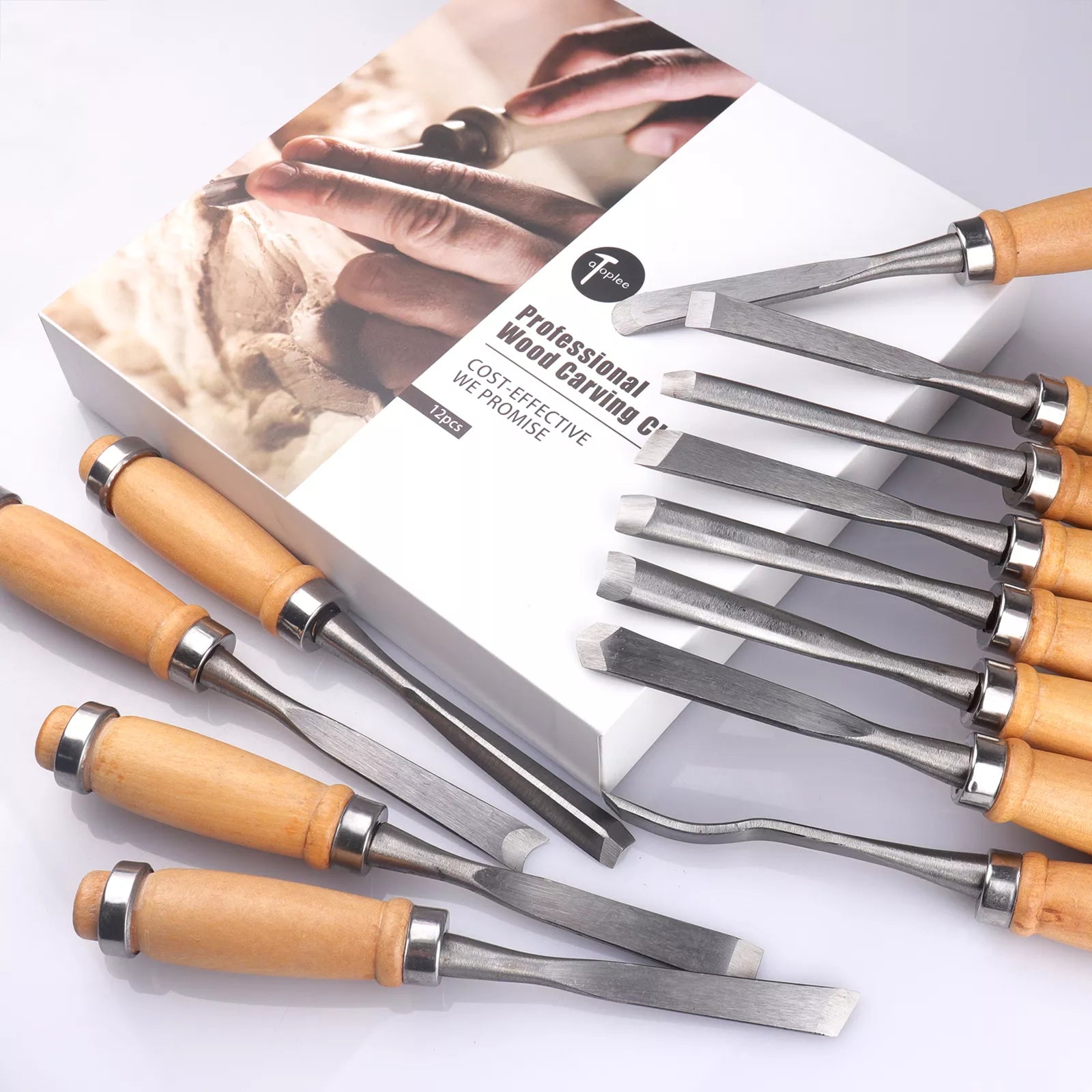 12pcs Wood Carving Carpentry Set