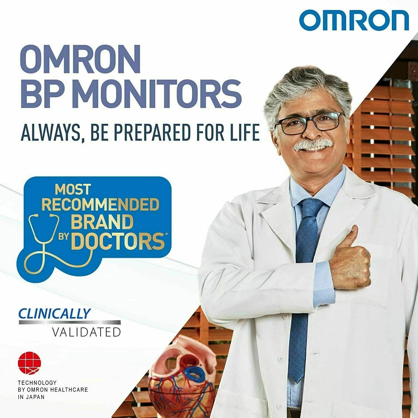 Omron Blood Pressure Monitor HEM7156