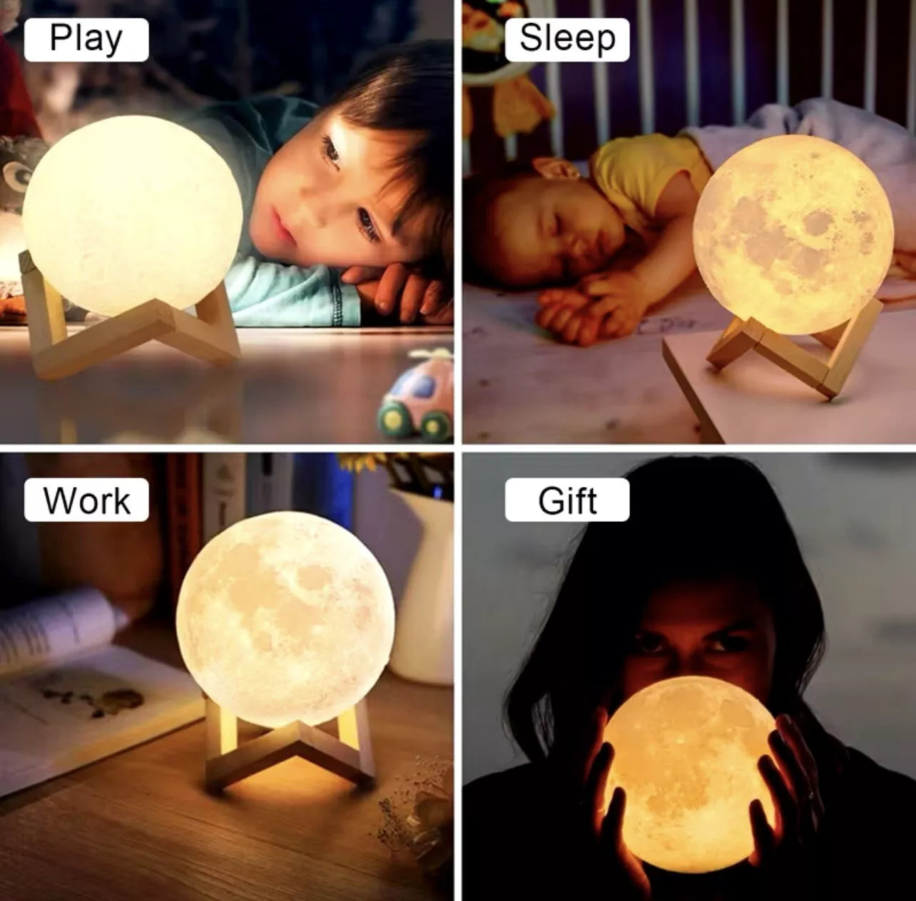 Moon Night Lamp 10cm