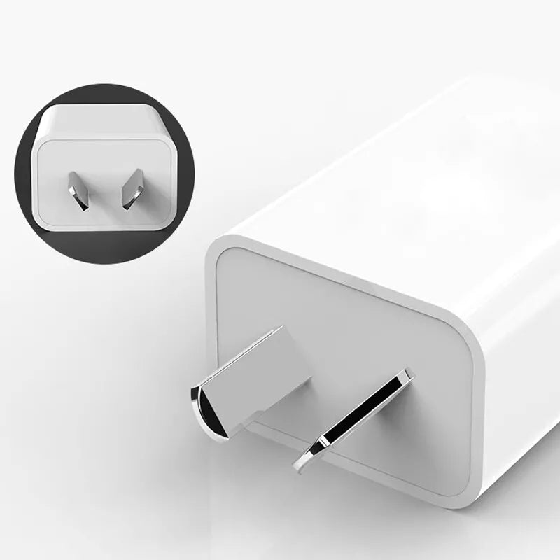 5V 2A Universal Wall Charger Adapter (White)