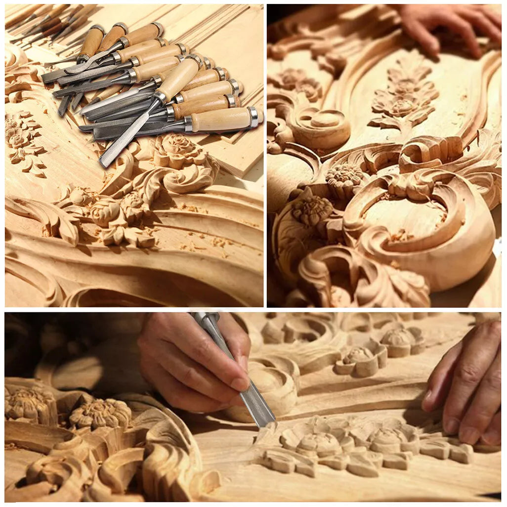 12pcs Wood Carving Carpentry Set