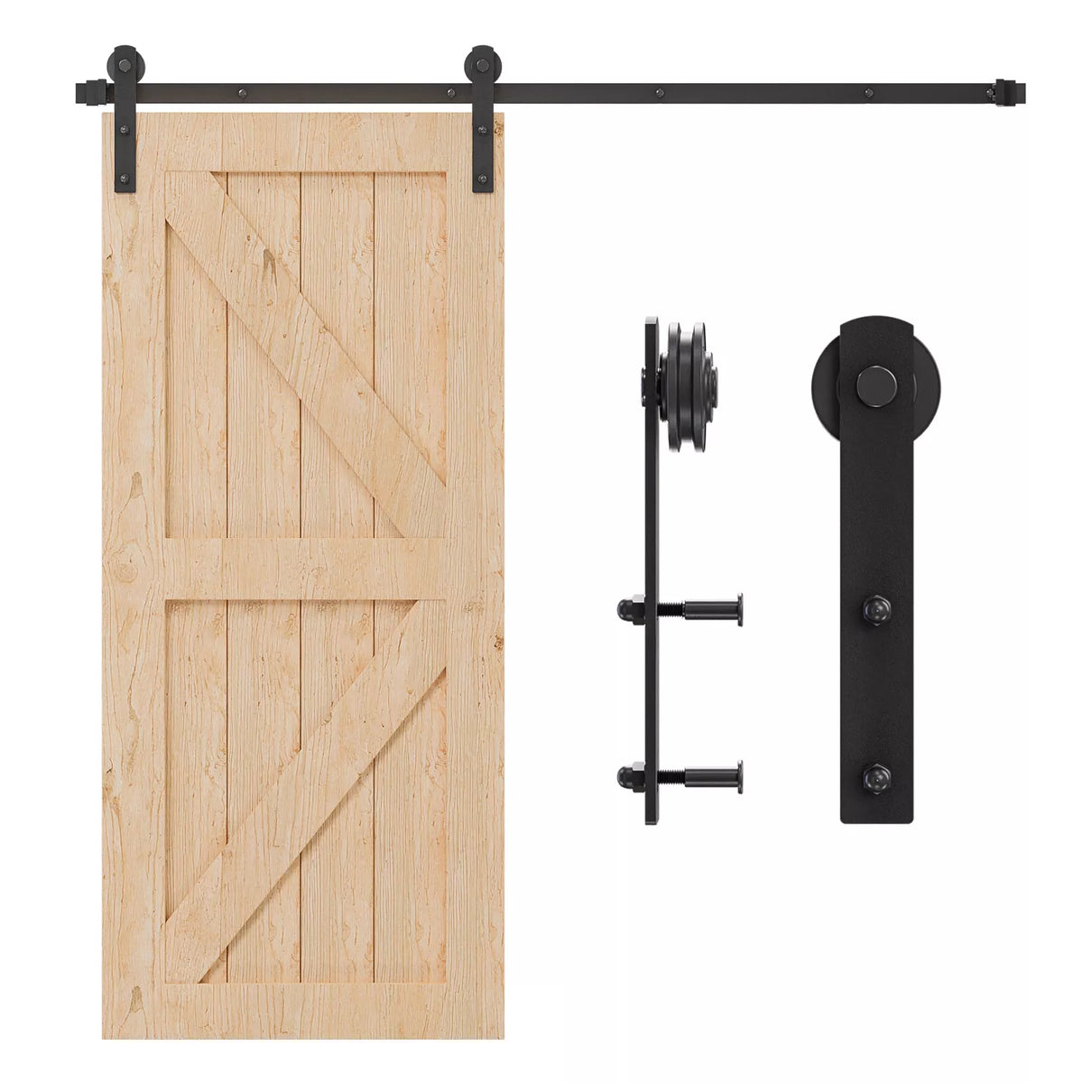 1.5m Sliding Barn Door Hardware Kit