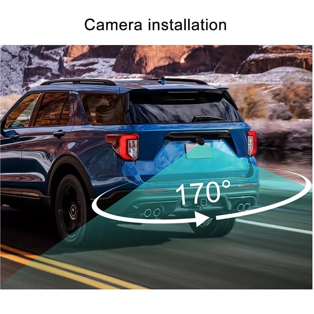 7" Monitor Reverse Camera Rear View Parking (AV Plug)