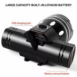 LED Bike Light USB Rechargeable Waterproof