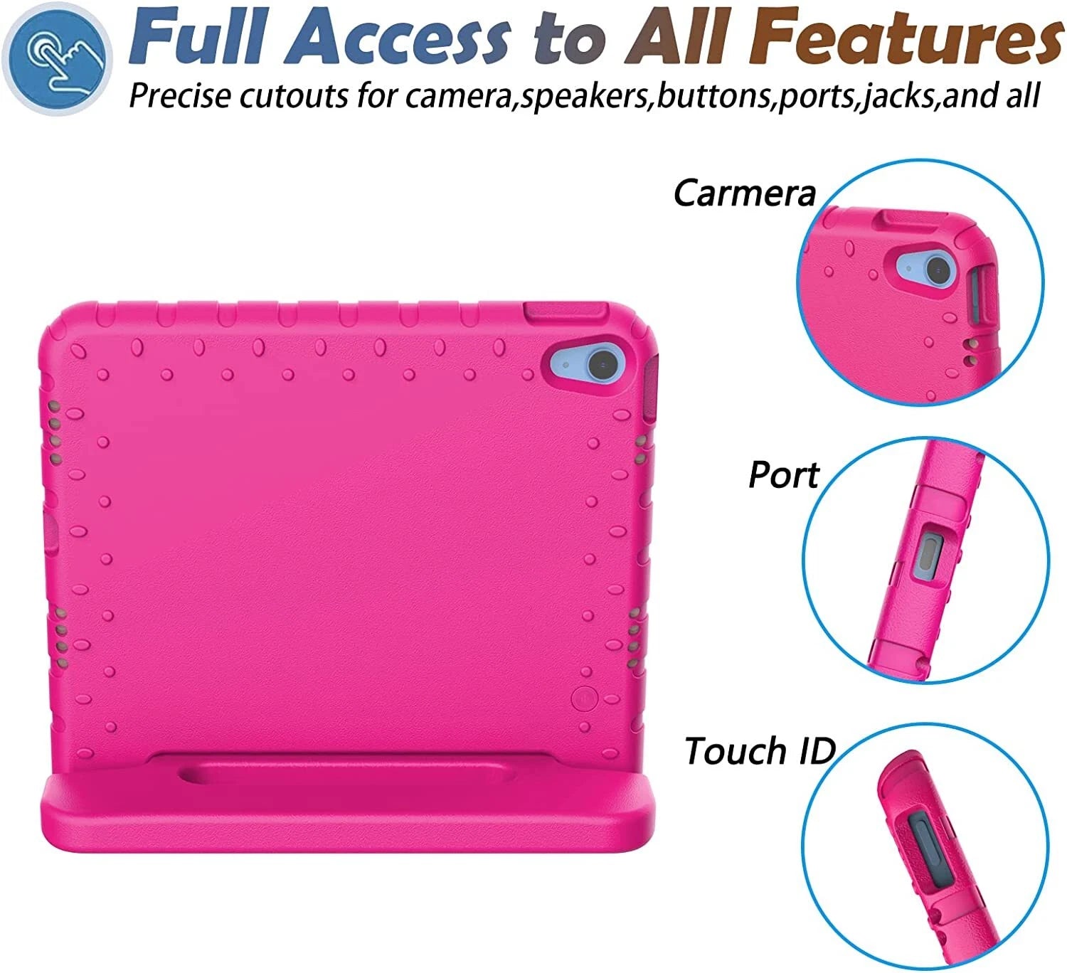 iPad 10.2" Foam Case 2019 2020 2021 9th Gen
