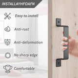 Barn Door Handle Black