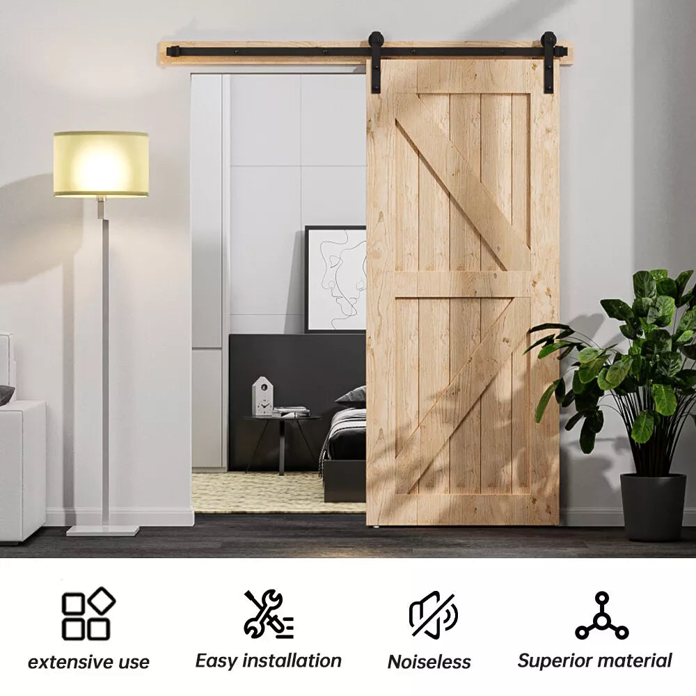 Barn Door Sliding Door Hardware Kit 1.83m