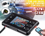 Diesel Air Heater system Monitor LCD Switch With Remote