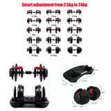 Adjustable dumbbells 48Kg