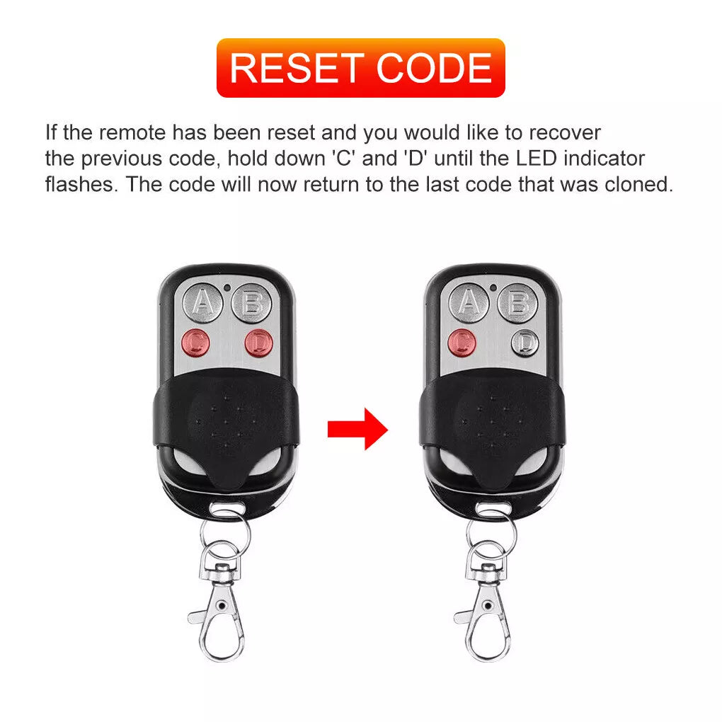 Garage Door Remote Replacement